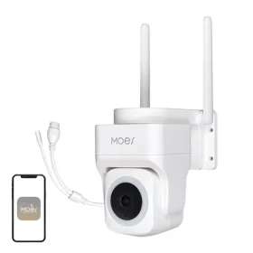 MOES WCM-B66 / Vonkajšia IP kamera / 3 MP / Wi-Fi / LAN / IP65 / microSD (WCM-B66-EU-MS)