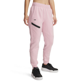 Kalhoty Under Armour Unstoppable Fleece Jogger Prime Pink/ Black L
