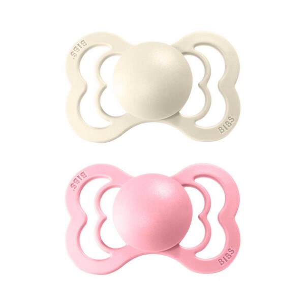 BIBS Supreme cumlík z prírodného kaučuku ivory baby/pink