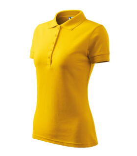 Tričko Pique Polo žlté 2XL