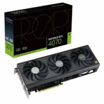 Asus ProArt GeForce RTX 4070 12GB / 2535 Mhz / GDDR6X / 192-bit / 1x HDMI / 3x DisplayPort / (8) (90YV0J11-M0NA00)