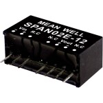 MEAN WELL SPAN02B-12 DC / DC menič napätia, modul 167 mA 2 W Počet výstupov: 1 x; SPAN02B-12