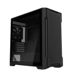 GIGABYTE GB-C102G čierna / Micro-ATX / 2x USB-A 3.0 / 2x 120mm / bez zdroja / priehľadná bočnica (GB-C102G)