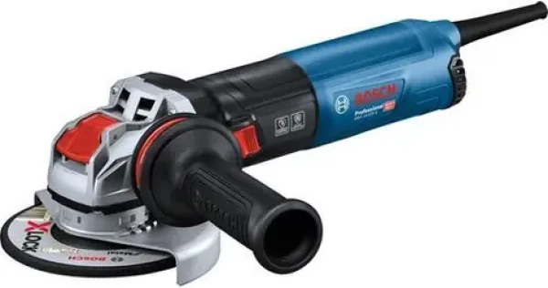 BOSCH GWX 14-125 S Professional / Uhlová brúska / 1400W / 125 mm / X-LOCK / 2800-11500 ot/min (06017D2100)