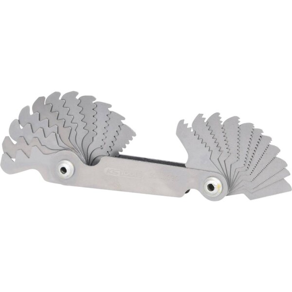 KS Tools 301.0090 Závitová miera, rozmery v palcoch, 22 ks; 301.0090