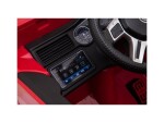 Mamido Detské elektrické auto Hasiči červená