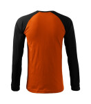 Street LS tričko unisex oranžové M