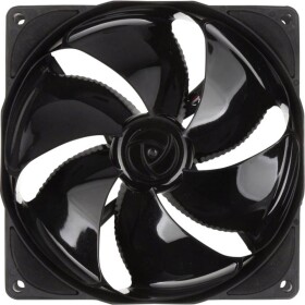 Noiseblocker NB-eLoop Fan B12-PS Black Edition / 120mm / 21.2 dB @ 1500 RPM / 58 CFM / 4-pin PWM (ITR-B12-PS-BL)