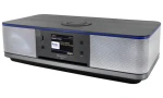 Soundmaster ICD2023SW čierna / Rádio s CD prehrávačom / DAB+ / FM-RDS / Bluetooth / Wi-Fi / USB / 2x15W (ICD2023SW)