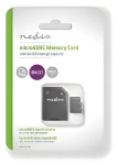Nedis microSDXC 64 GB / Pamäťová karta / UHS-I / čítanie: 100 MB/s / zápis: 45 MB/s / vr. adaptéra SD (MMSD64100BK)