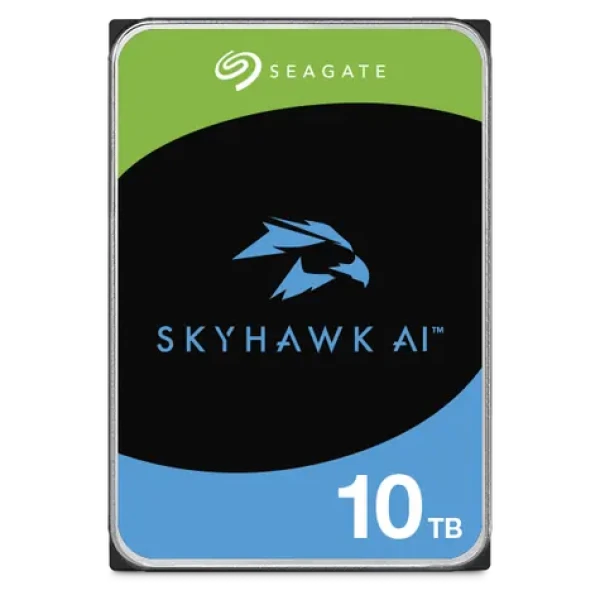 Seagate Skyhawk AI 10TB / Interné / 3.5" / SATA III / 256 MB cache / 7200rpm (ST10000VE001)