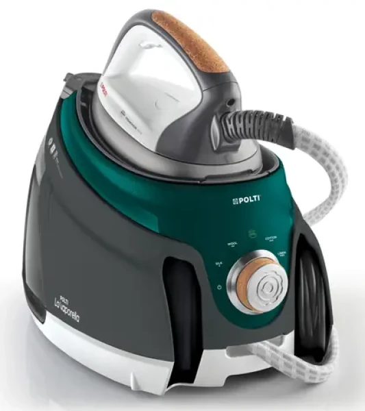 Polti La Vaporella XT120C / Parná žehlička s generátorom / Para 8,5 bar / 6 programov / 360° Fluid Curve Technology