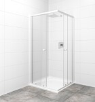 Sprchovací kút štvorec 90x90 cm SAT Project SIKOMUQ90CH0 SIKOMUQ90CH0