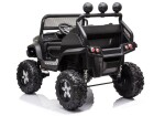Mamido Detské elektrické autíčko Mercedes-Benz Unimog S 4x4 čierne