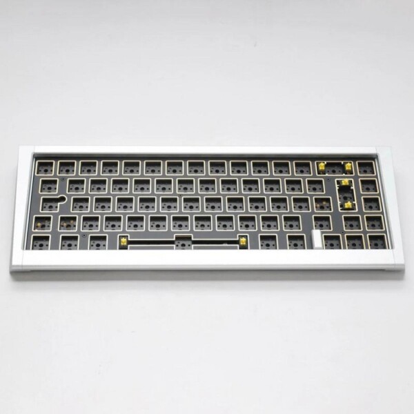 Ducky Outlaw 65 Gaming Keyboard, Barebone - Silver (ANSI)
