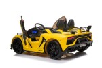 Mamido Detské elektrické autíčko Lamborghini Aventador SX2028 žlté