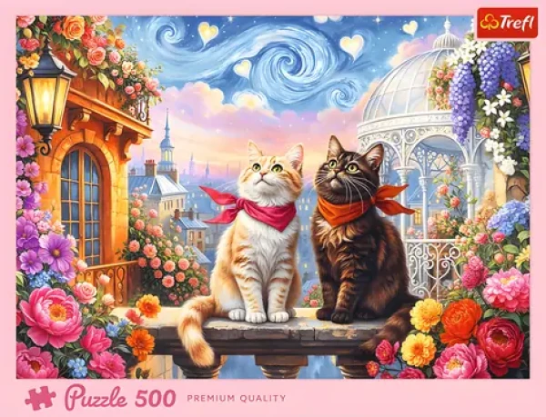 Trefl Puzzle Mačacia láska