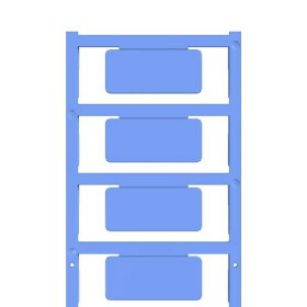 Weidmüller 3008450000 SM-DT 19/42 K MC NE BL značenie prístrojov 40 ks; 3008450000
