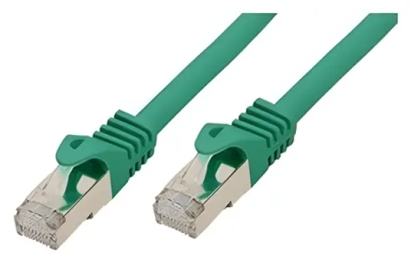 Shiverpeaks Cat7 S/FTP zelená / Patch kábel / 10 m / LSZH / 600 MHz (BS75520-G)