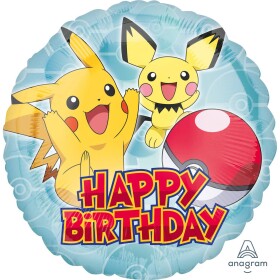 Štandardný fóliový balón Pokémon Pikachu - Amscan - Amscan
