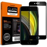 Spigen Glass FC HD tvrdené sklo pre Apple iPhone SE amp; 8 amp; 7 čierna (AGL01314)
