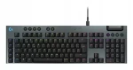 Logitech G915 X WIRED čierna / Herná klávesnica / ESP layout / USB / RGB Lightsync (920-012943)