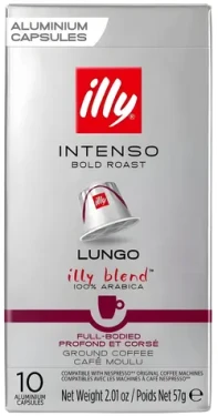 Illy INTENSO Lungo Nespresso 10 ks / Kapsľová káva (8003753199009)
