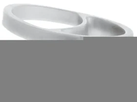 Caimi Brevetti Hi-Tech rám na vrecko s rozdeľovníkom 29 cm sivý / Rám na triedený odpad / plast
