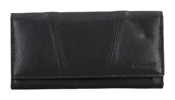 Dámska kožená peňaženka Lagen PWL-388 Black