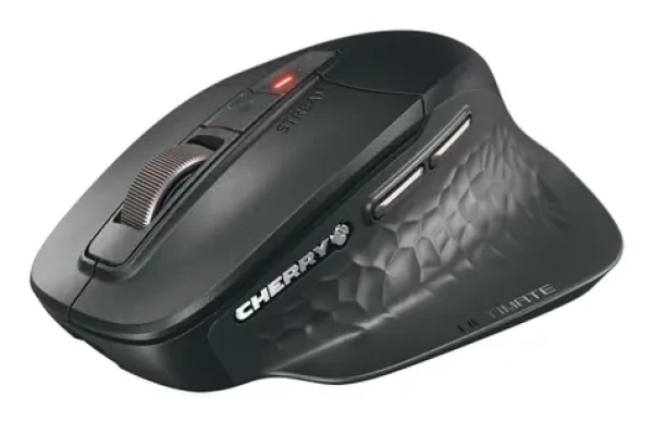 Cherry Stream ERGO Wireless Ultimate čierna / Ergonomická myš / Bluetooth 5.2 / 2.4GHz / 4000 DPI / dobíjacia (JW-8570-2)