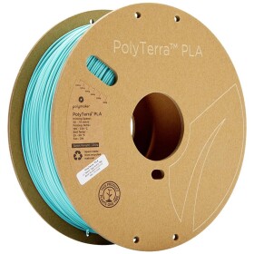 Polymaker 70844 PolyTerra PLA vlákno pre 3D tlačiarne PLA plast Nižší obsah plastov 1.75 mm 1000 g svetlomodrá 1 ks; 70844