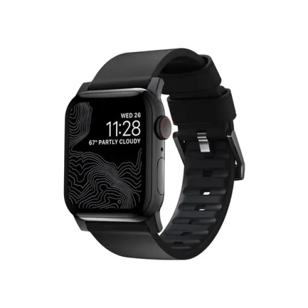 Nomad Active Pro remienok pre Apple Watch Ultra (49mm) 8/7 (45mm)/6/SE/5/4 (44mm)/3/2/1 (42mm) čierna (NM1A41BNW0)