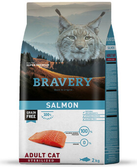 Bravery Cat Sterilized Salmon