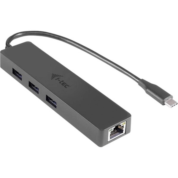 I-tec USB-C Slim Passive HUB 3 Port + Gigabit Ethernet Adapter (C31GL3SLIM)