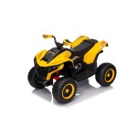 Mamido Detská elektrická štvorkolka Fast Wheel 4x4 žltá
