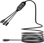 VivoLink USB-C HUB Cable with USB3.0 &
