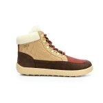 Be Lenka Olivia Brown & burgundy zimné barefoot topánky 38 EUR