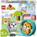 LEGO® DUPLO® 10977 Moje prvé šteniatko a mačiatko vydávajúce zvuky