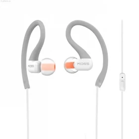 Koss KSC32i šedá / Športové slúchadlá s mikrofónom / 3.5mm jack / 1.2m / bez kódu (KSC 32i g)