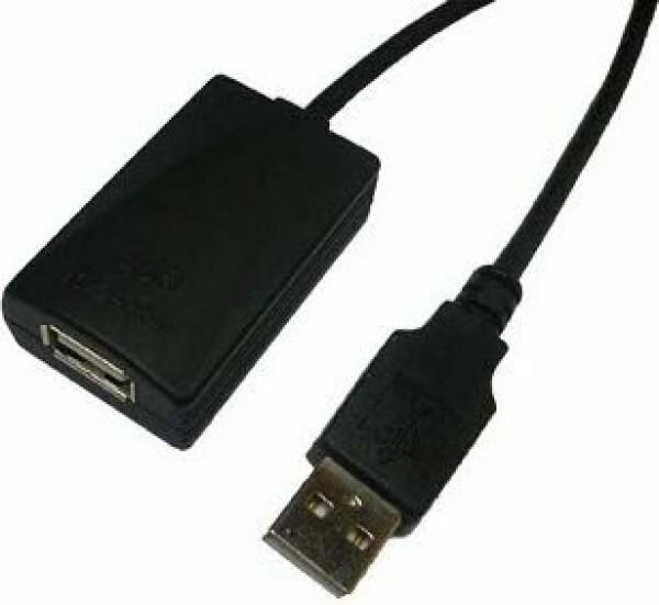 LogiLink UA0001A USB-A 2.0 (M) - USB-A (F) kábel so zosilňovačom 5m (UA0001A)