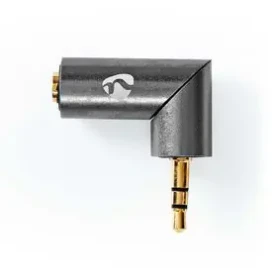 Nedis Stereo audio adaptér jack 3.5 mm (M) - jack 3.5 mm (F) sivá (CATB22975GY)