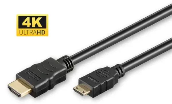 MicroConnect Kábel HDMI (M) - miniHDMI Typ C (M) 1.5m čierna (HDM1919C1,5)