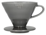 Hario Dripper V60-02 sivá / Keramika / Veľkosť 2
