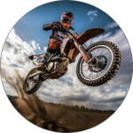 Jedlý papier jazdec motocyklovej štvorkolky 19,5 cm - Pictu Hap - Pictu Hap