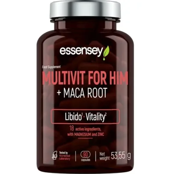 Trec Nutrition ESSENSEY Multivitamíny pre mužov s MACA - 90 kapsúl (TR-08-048)
