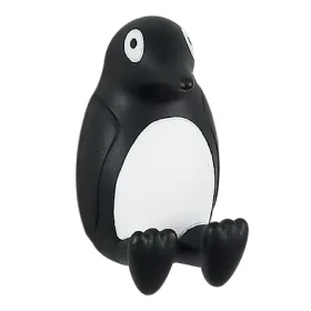 Spirella PINGU detský háčik tučniak čierny-biely / polyresin / samolepiaci / 40 x 65 mm (7610583096180)