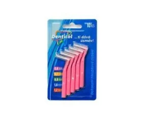 Denticol Z01 0,6 mm / Medzizubná kefka / zahnutá / 10+10 ks (8595689805906)