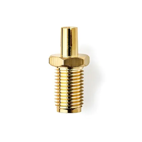 Nedis Adaptér SMA(F) - TS9 zlatá / Adaptér / Pozlátené kontakty / 50 Ohm / 2 ks (CSGB02120GD)