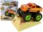 Mamido Elektrické autíčko Monster Truck Big Foot s gumovými pneumatikami a šmýkačkou