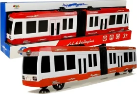 LEAN SPORT Kĺbový autobus červený